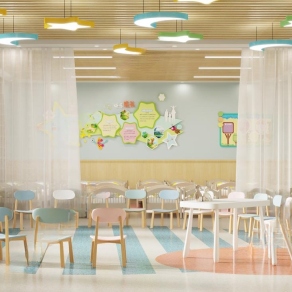 现代幼儿园3D模型下载